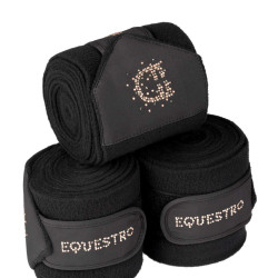 Bandes de polo avec strass Equestro