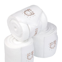 Bandes de polo avec strass Equestro