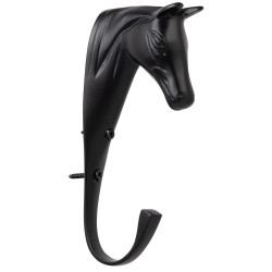 Porte-bridon tête de cheval laiton Supreme