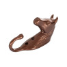 Porte-bridon tête de cheval aluminium Umbria