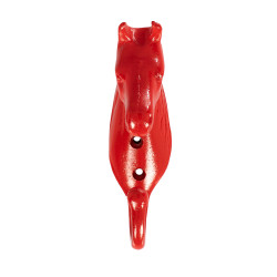Porte-bridon tête de cheval aluminium Umbria