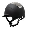 Casque mat avec strass visière large Apocalypse Equestro