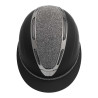 Casque mat avec strass visière large Apocalypse Equestro
