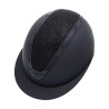 Casque mat avec strass visière large Apocalypse Equestro