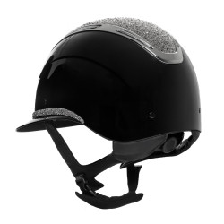Casque avec cristaux visière large Apocalypse Equestro