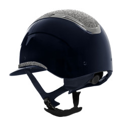 Casque avec cristaux visière large Apocalypse Equestro