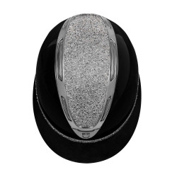 Casque avec cristaux visière large Apocalypse Equestro