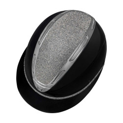 Casque avec cristaux visière large Apocalypse Equestro