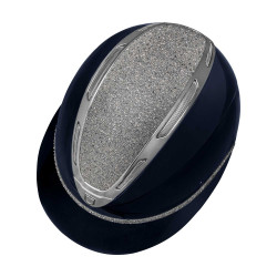 Casque avec cristaux visière large Apocalypse Equestro