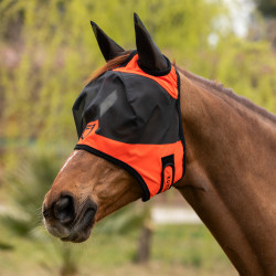 Masque anti-mouches avec oreilles Equestro