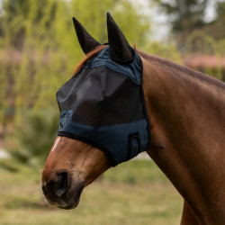 Masque anti-mouches avec oreilles Equestro