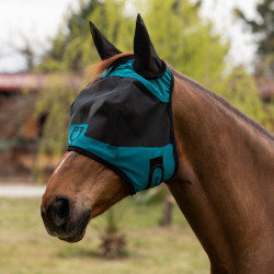 Masque anti-mouches avec oreilles Equestro