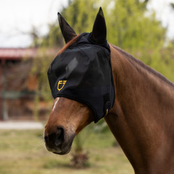 Masque anti-mouches avec oreilles Equestro