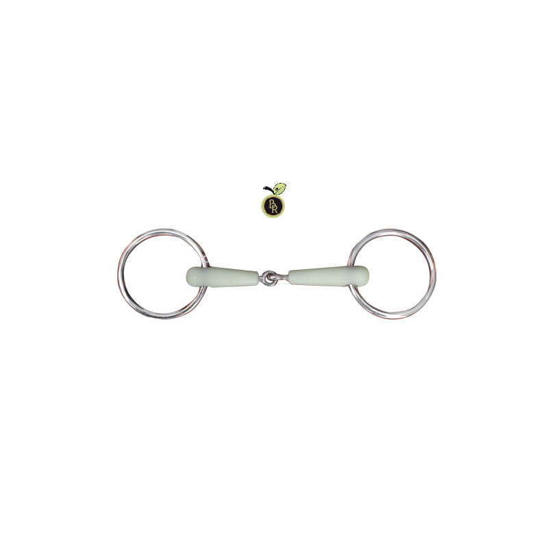 Mors 2 anneaux BR Apple Mouth poney Mors 2 anneaux BR Apple Mouth poney