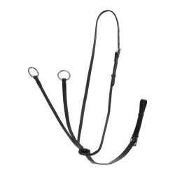 Martingale en cuir avec collier Acavallo