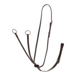 Martingale en cuir avec collier Acavallo