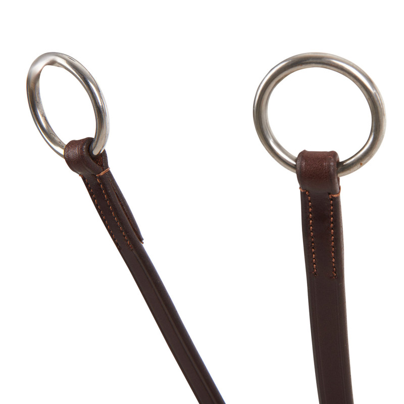 Martingale Pour Poney Covalliero – Réglable Coulissant – Inox – Évite Les Coups De Tête – Avec Arrêtoirs