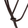 Martingale en cuir avec collier Acavallo