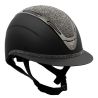 Casque mat avec strass visière large Apocalypse Equestro