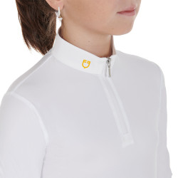 Polo de concours fille Warm + Equestro