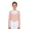 Polo de concours fille avec strass Equestro