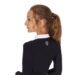 Polo de concours fille avec strass Equestro