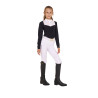 Polo de concours fille avec strass Equestro
