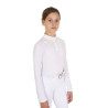 Polo de concours fille avec strass Equestro
