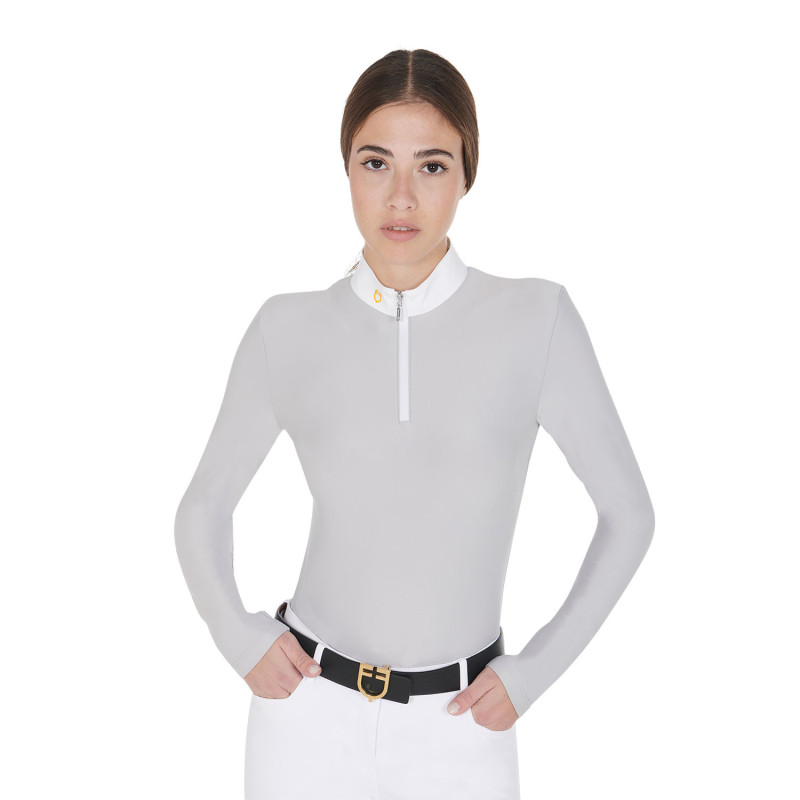 Polo de concours femme Warm + Equestro
