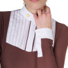 Polo de concours coton plissé femme Equestro