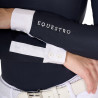 Polo de concours coton plissé femme Equestro