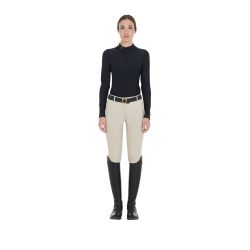 Polo technique femme d'entraînement à manches longues