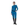 Polo technique femme d'entraînement à manches longues