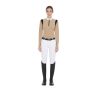 Polo femme slim fit en tissu technique