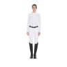 Polo femme slim fit en tissu technique