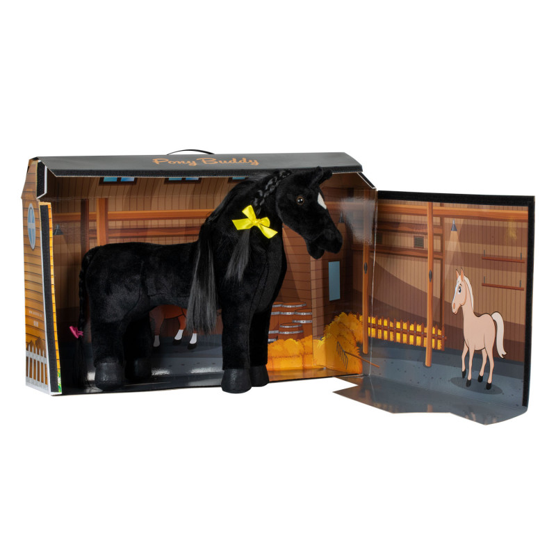 Cheval en peluche Equestro