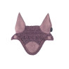 Bonnet anti-mouches pour cheval en peluche Equestro