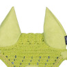 Bonnet anti-mouches pour cheval en peluche Equestro