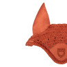 Bonnet anti-mouches pour cheval en peluche Equestro