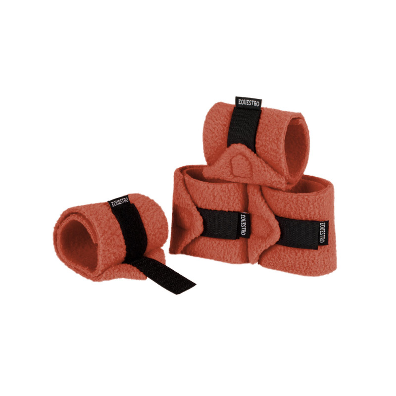 Bandes de polo pour cheval en peluche Equestro