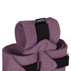Bandes de polo pour cheval en peluche Equestro