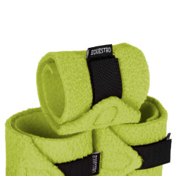 Bandes de polo pour cheval en peluche Equestro