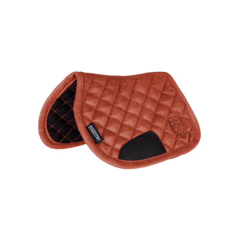 Tapis de selle pour cheval en peluche Equestro