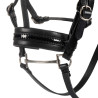 Bridon clincher argent pour cheval en peluche Equestro