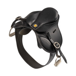 Selle mixte pour cheval en peluche Equestro