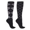 Chaussettes d'équitation Classic QHP Lot de 2 paires