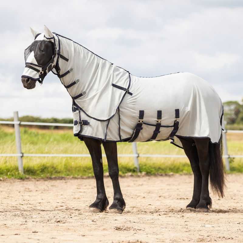Chemise anti-mouches avec cou et masque Big Neck QHP