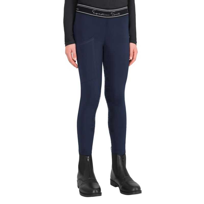 Legging d'équitation Eden junior full grip