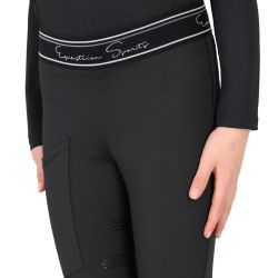 Legging d'équitation Eden junior full grip