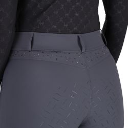 Pantalon d'équitation femme Livora Full grip QHP